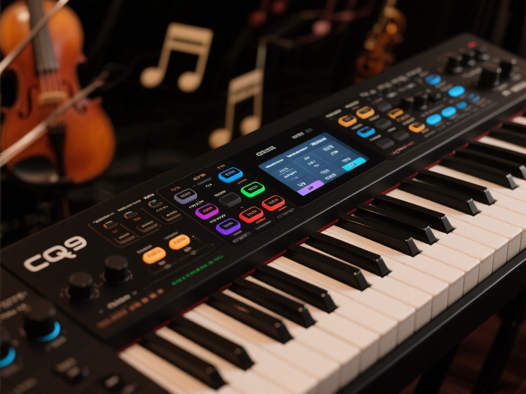 此外，CQ9还内置了多种音效模式和伴奏功能，无论是